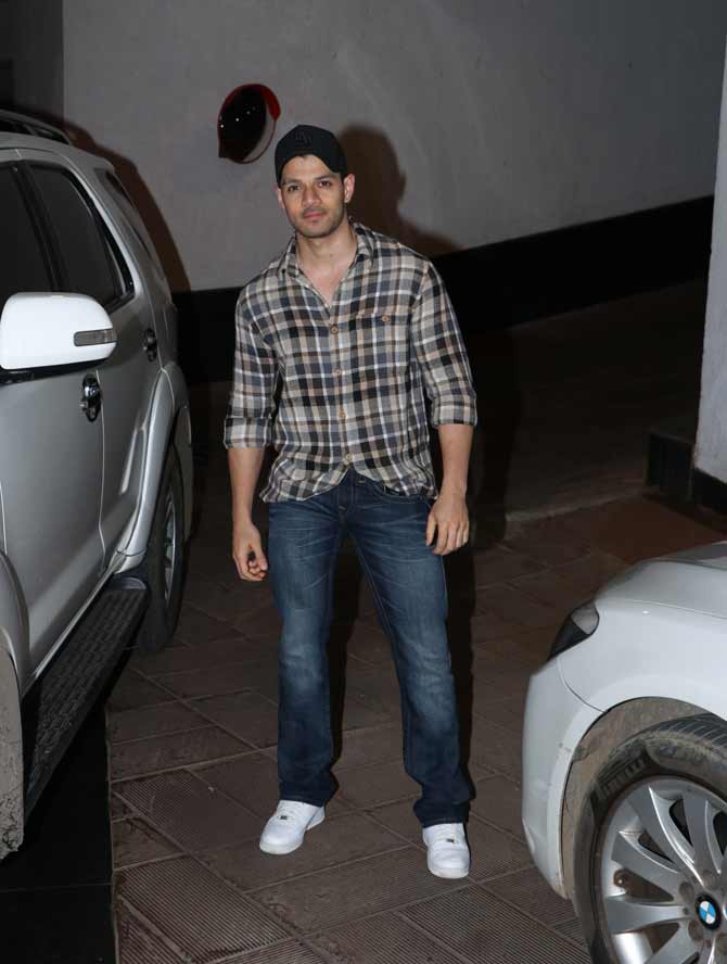 Sooraj Pancholi, Aditya Pancholi and Zarina Wahab's son, sported a casual attire to attend Manish Malhotra's bash.