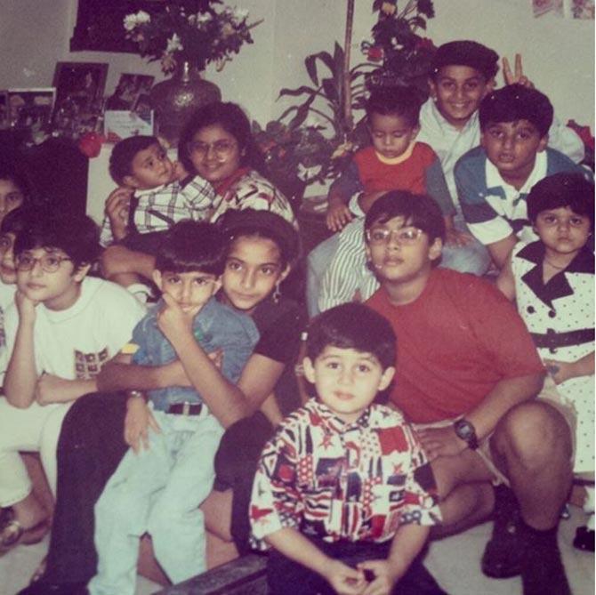 Sonam Kapoor: How many star kids can you recognise in this picture? We bet this photograph of Bollywood stars from their childhood days is among the best throwback pictures you'll ever see! Clue - There is Sonam Kapoor, Ranbir Kapoor, Arjun Kapoor and many others in this photograph!