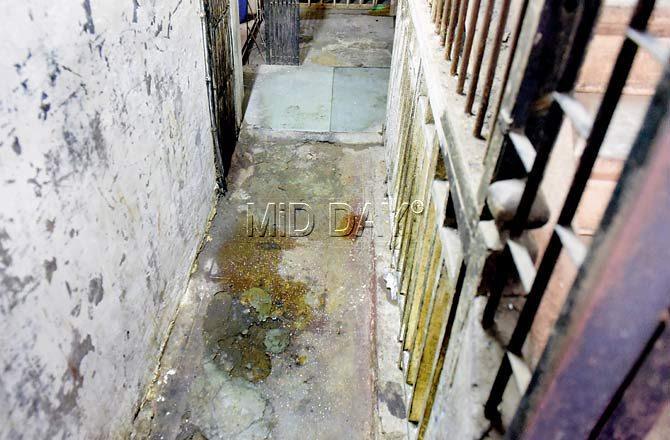 In September 2018, a resident of Sant Niwas at Goa street in South Mumbai, found a 75-year-old man lying in a pool of blood in the passage that leads to the first-floor staircase of the building. On informing the Mata Ramabai Ambedkar (MRA) police, a team immediately reached the spot and shifted the man to St. George Hospital, where he was declared dead. After investigation, it was found that the grandson was responsible for the murder. He was arrested by the police