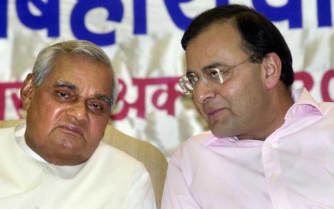 When the National Democratic Alliance (NDA) first came to power in 1999, Jaitley was appointed minister by Vajpayee and over the years, handled law, information and broadcasting, disinvestment, shipping, and industry portfolios. The Vajpayee government, in which Arun Jaitley was the law minister, brought legislations to freeze the number of seats in parliament until 2026, impose penalties on members of parliament who defected from their parties and put a limit to the number of legislators who could be made ministers