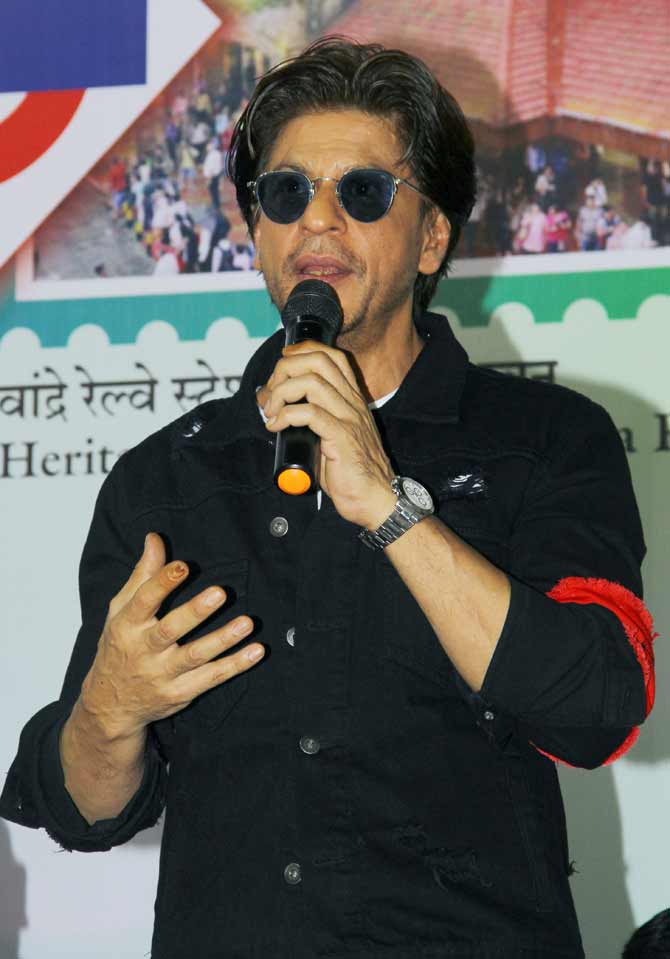 At the event, SRK said, 