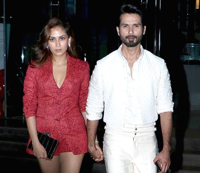 After attending the Lakme Fashion Week Winter/Festive 2019, the duo headed towards a popular restaurant in the same attire to grab a bite.