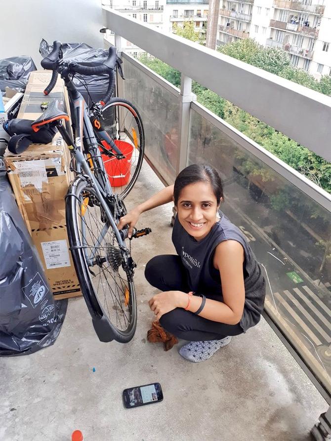 Priyadarshini Pawar, who rode the cycle non-stop between August 18-22 created history as she became the first Indian woman ever to successfully complete the event since it's inception in 1891