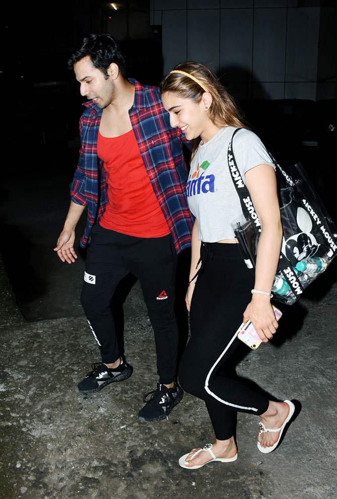 Sara Ali Khan and Varun Dhawan will be sharing the screen space together for the first time in this David Dhawan's directorial venture Coolie No.1, which is a remake of the popular 1995 movie of the same name starring Govinda and Karisma Kapoor. The comedy film is slated to release in May next year.
