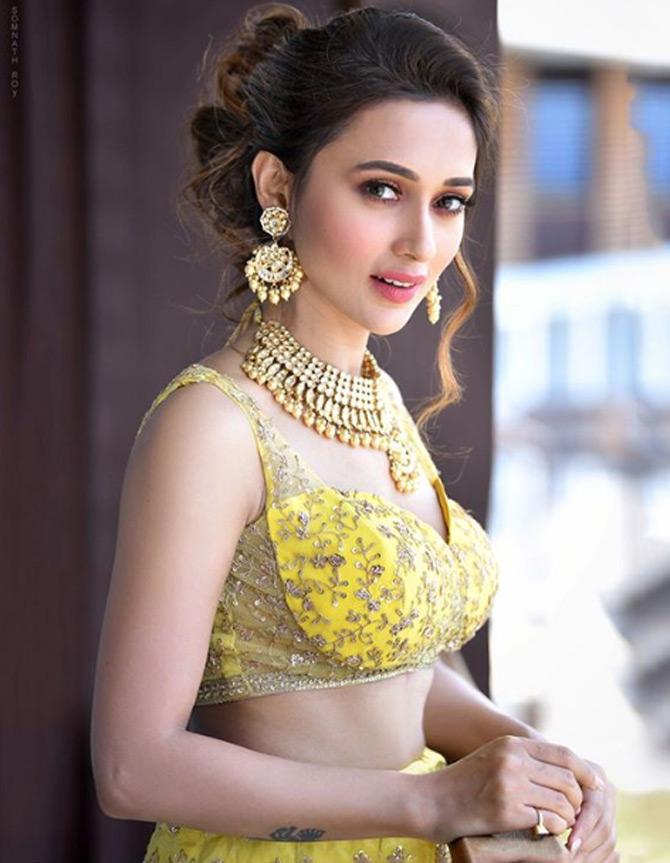 Mimi Chakraborty is shining bright in these yellow outfits