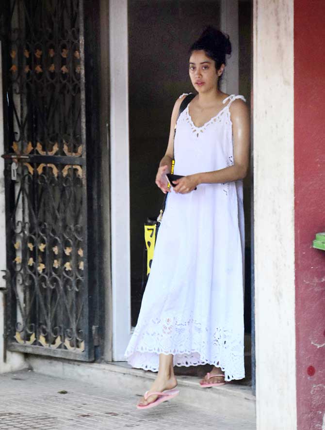 Janhvi Kapoor's breezy maxi dress during recent gym outing looks comfy