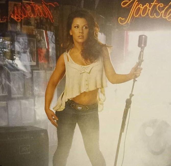 Mickie James is also a singer and songwriter. She has two country albums to her name - Strangers & Angels (2010) and Somebody's Gonna Pay (2013).