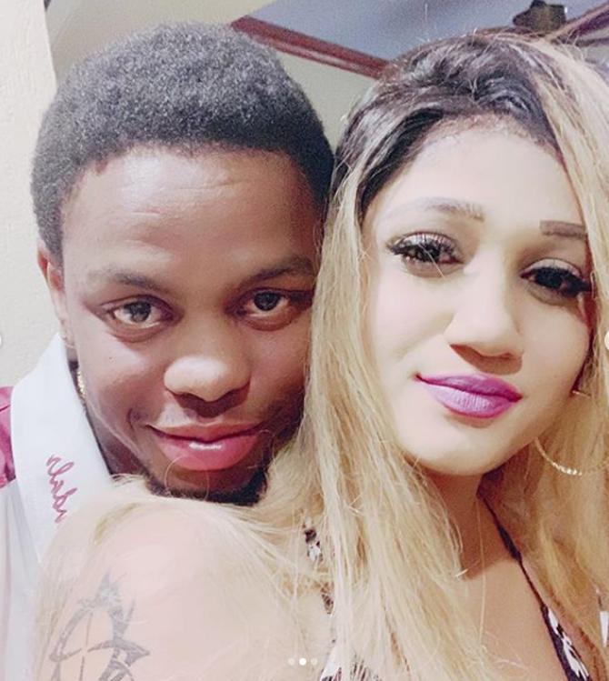 Shimron Hetmyer posted this picture with Nirvani Umrao and captioned it as, 