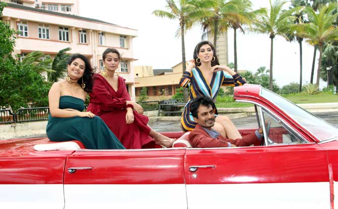 Sacred Games 2 has been extensively shot abroad, in places such as South Africa, Ukraine, Croatia and Kenya, apart from various parts of Mumbai. Radhika Apte and Kubbra Sait became popular among the audience in the first season.
