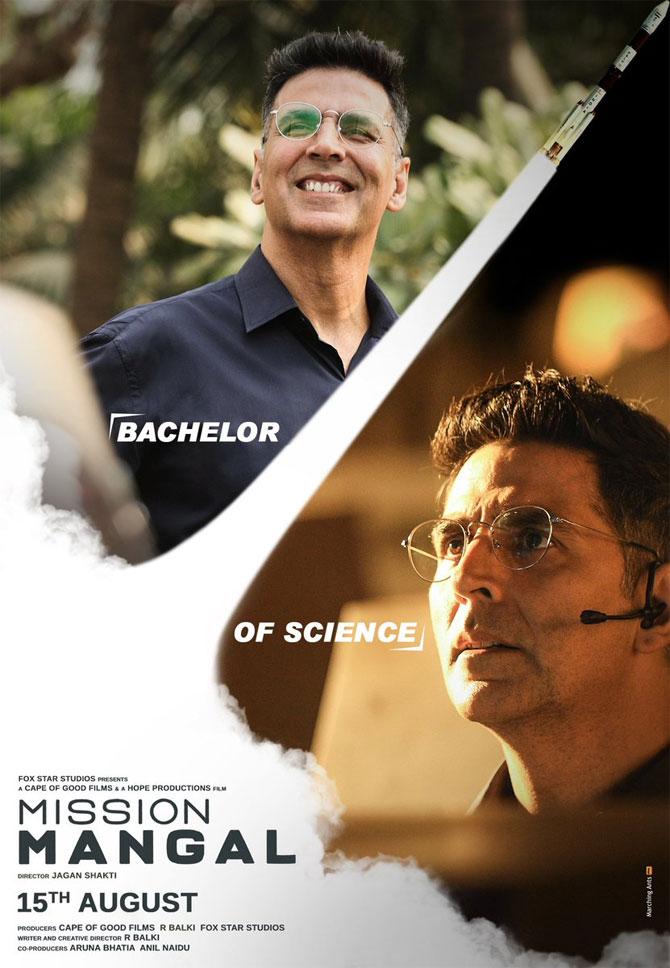 A look at the characters of Mission Mangal!
Akshay Kumar as Rakesh Dhawan: Akshay plays a bachelor of science in Mission Mangal. He believes there's no science without experiment. Earlier, the actor had revealed the reason why he chose to do Mission Mangal. He said that he did the film for his daughter, Nitara Bhatia, and children of her age to familiarise them with the incredible true story of India's mission to Mars.