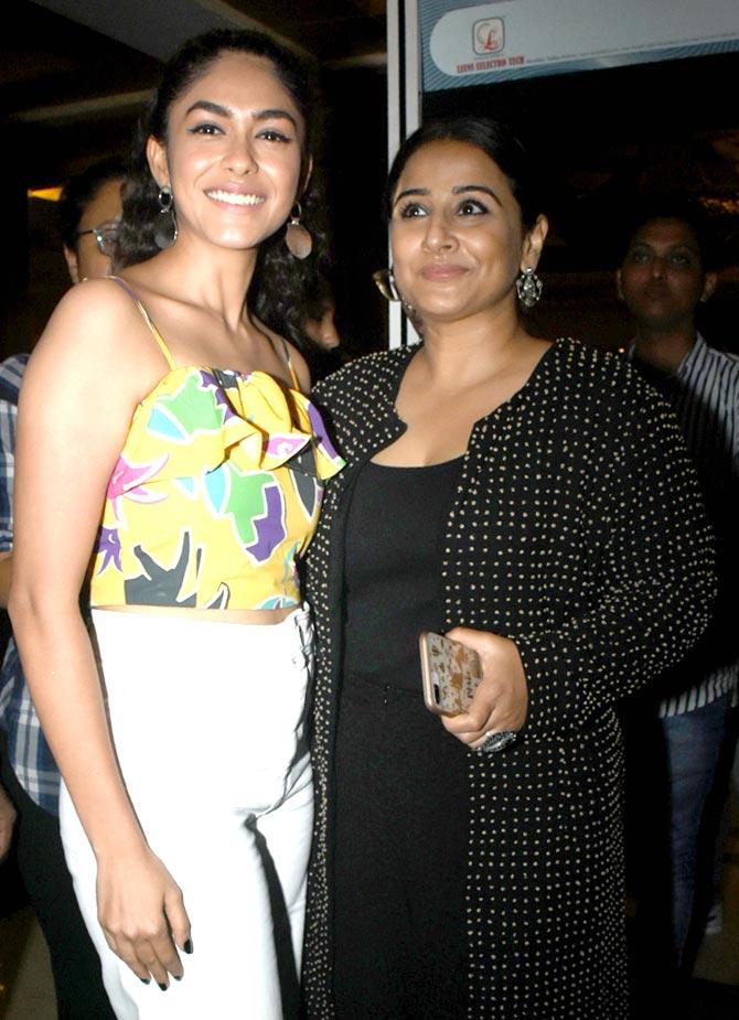 While in Mission Mangal, Vidya essays the role of Tara Shinde, an ISRO scientist who brings her own set of tricks as a homemaker into the professional space. Mission Mangal is based on the story of India's mission to Mars which marked India's first interplanetary expedition.