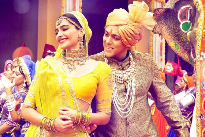Prem Ratan Dhan Payo's vibe was desi, and Salman Khan had double in it. With Barjatya's signature palatial sets, fancy costumes and a larger than life canvas, the movie was a Diwali treat for Salman's fans and did wonders at the Box Office.