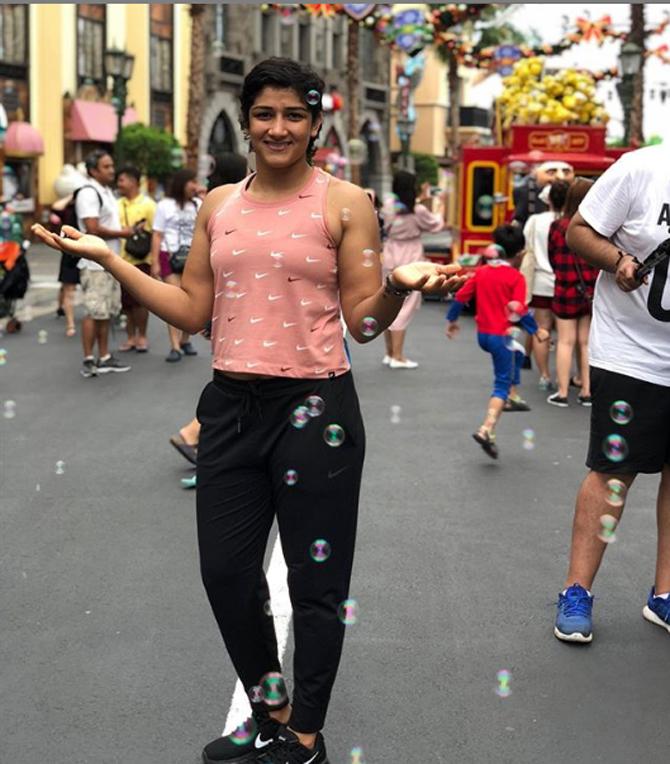 Sangeeta Phogat posted this picture and wrote, 