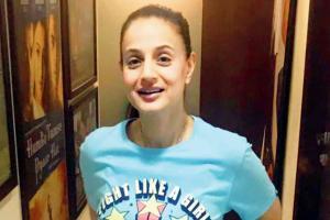 Ameesha Patel assures fans she's fine after rumours of an accident
