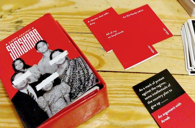 Cards against Sanskaar