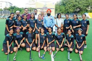 Carmel girls win Dhyan Chand trophy