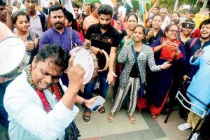 Mumbai: Activists rally for EVM-mukt polls at August Kranti Maidan