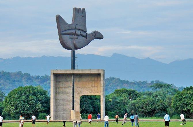 The Open Hand in Chandigarh