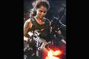 Kangana Ranaut: Took all my strength to lift gun