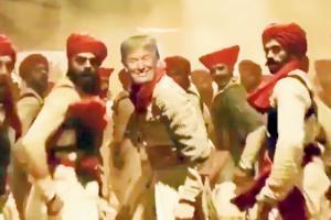 Viral video: Move over Ranveer Singh, Donald Trump is here