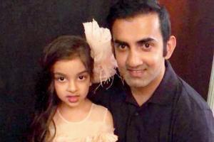 Gautam Gambhir's daughter Azeen makes ramp debut 