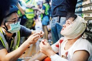 China issues harshest warning against protestors
