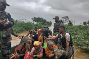 Army conducts rescue operations in Maharashtra, Kerala and Karnataka