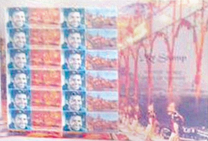 The customised stamp
