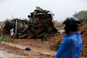 UN: 65 killed in Myanmar's landslide