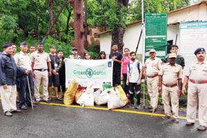 Nature lovers, cops and officials join hands to clean up Yeoor forest