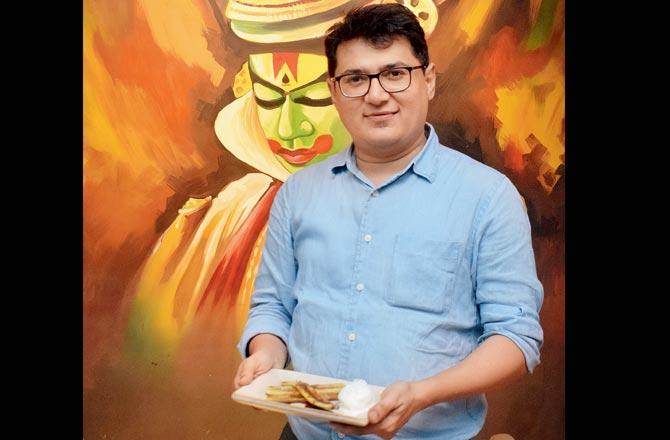 Chef Dharmesh Karmokar. Pic/Ashish Raje
