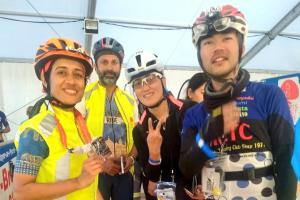 See Photos: Priyadarshani Pawar wins global cycling event in France