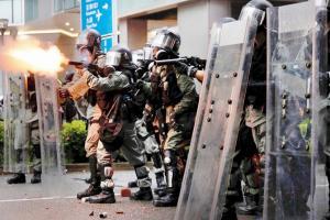 Clashes between police, Hong Kong protesters lead to 29 arrests