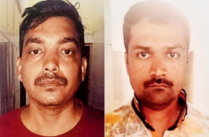 Pradeep Tailor and Yogendra Lodha who were arrested