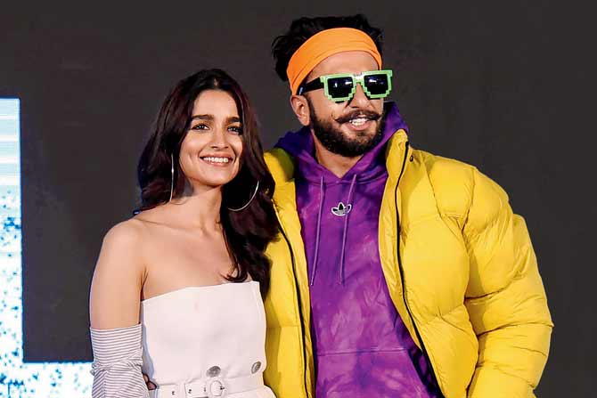 Alia Bhatt and Ranveer Singh