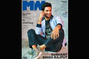 Sushant Singh Rajput spreading smiles on latest magazine cover