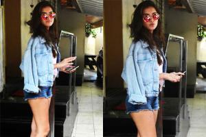 We can't take our eyes off Tara Sutaria's all denim look