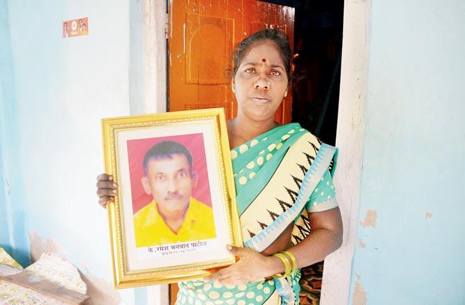 Ramesh Bhagwan Patil died after he was knocked down by a train on April 11 this year, when he was heading to Virar for work. His wife, Sangeeta Patil, continues to take the stretch to reach Vasai, where she sells vegetables. I am helpless, as I have to raise two children, she says