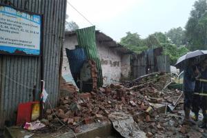 Wall collapses in chawl at Sakinaka; three feared trapped under debris