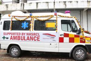 Bullet train team brings in hi-end ambulance to Palghar tribal belt