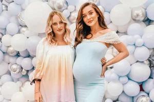 Check out Amy Jackson's aww-dorable baby shower picture