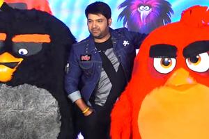 Kapil Sharma, Archana Puran Singh at the Angry Birds 2 trailer launch