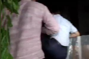 Watch: CBI team scales wall to enter P Chidambaram's house