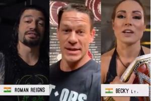 WWE stars John Cena, Roman Reigns, Becky Lynch wish Indians on I-Day