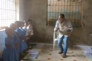Watch Video: 'Dancing teacher' goes viral for his unique style
