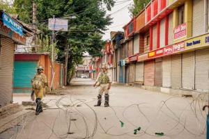 Restricted eid on the streets of Jammu and Kashmir