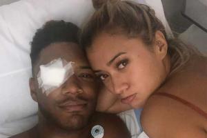 Hollywood actor Campbell becomes blind in one eye