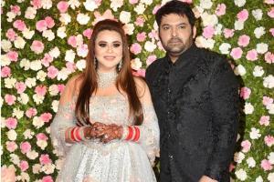 See photos: Kapil Sharma's wife Ginni Chatrath flaunts baby bump