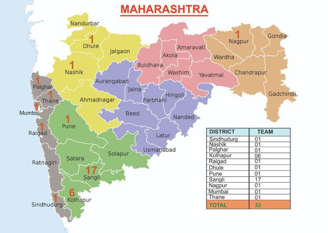 17 teams of NDRF are out for rescue ops in Sangli; 06 teams of NDRF are out for rescue ops in Kolhapur