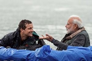 Twitterati hail PM Narendra Modi in 'Man vs Wild' episode